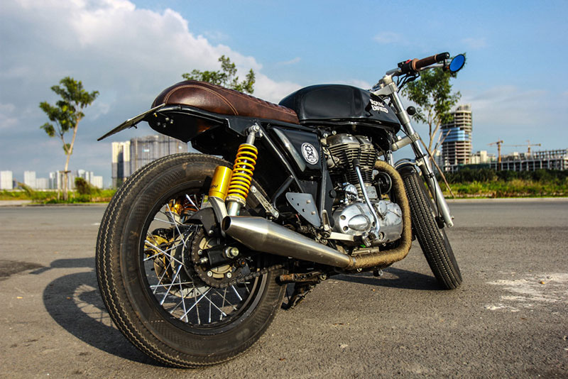 Royal Enfield Continental GT độ cafe racer độc đáo ở Sài Gòn
